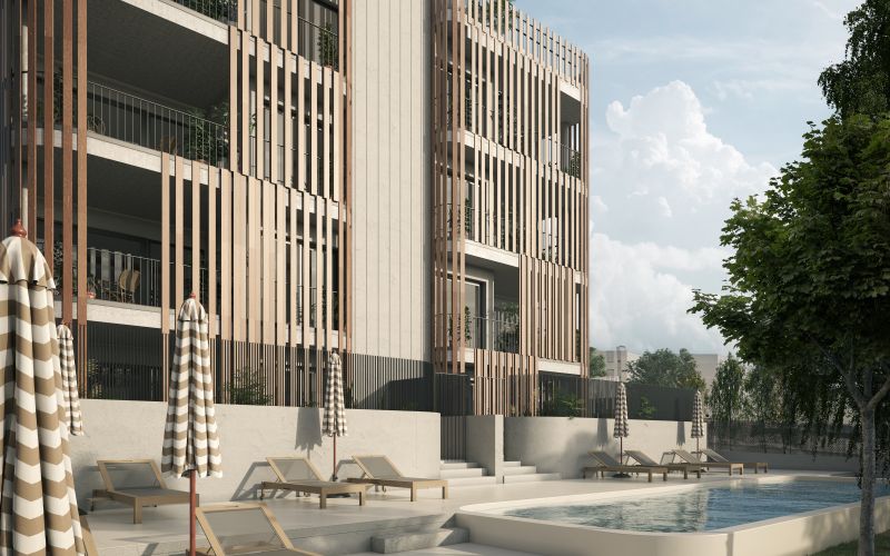 APARTAMENTOS DE 3 HABITACIONES , PARKING Y PISCINA