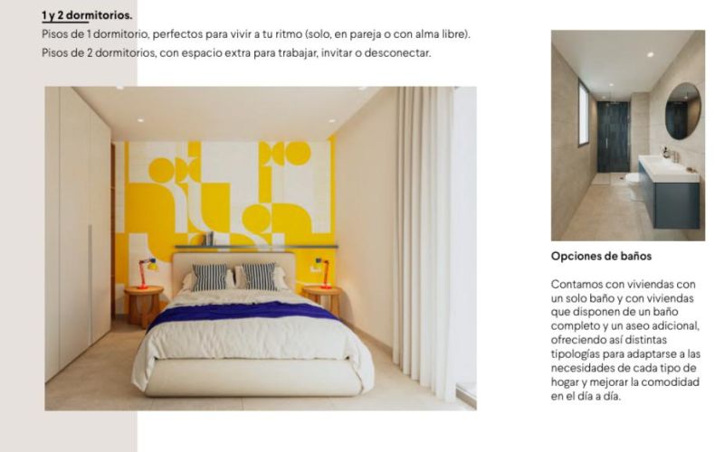 PROMOCIÓN OBRA NUEVA, APARTAMENTOS DE 1 Y 2 HABITACIONES CON PISCINA Y PARKING