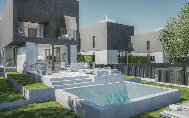 PROMOCIÓN SA FINCA, URBANIZACIÓN DE CASAS NUEVAS EN CA NA NEGRETA